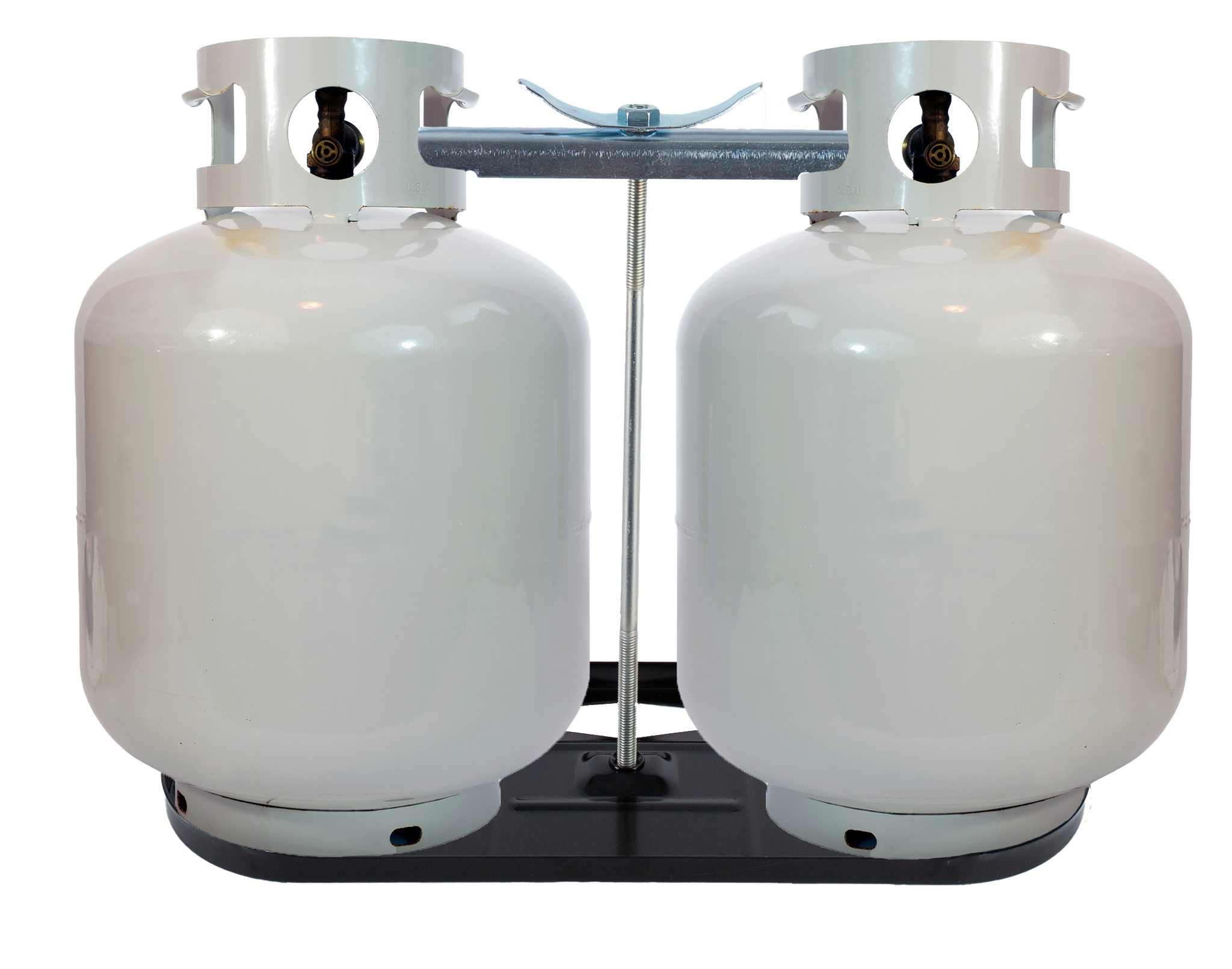 Propane Tank Pan Kit, 30#, Black / TPKB-30 Vigilante Locks